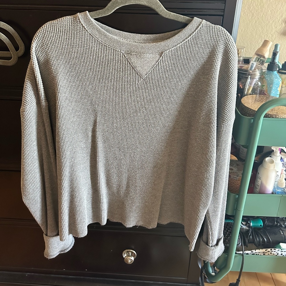 Abercrombie and Fitch waffle long sleeve